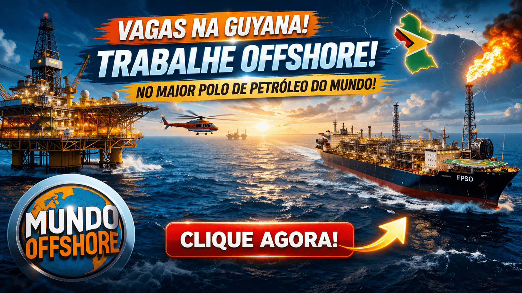 SBM Offshore abre vagas na Guiana