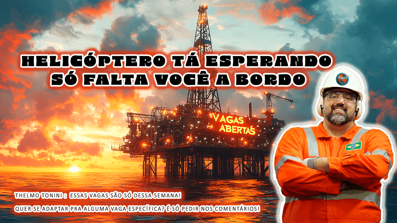 VAGAS NO SETOR DE PETRÓLEO E GÁS